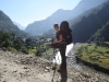Photo prise lors de l'étape 2 du trek du tour du Dhaulagiri 